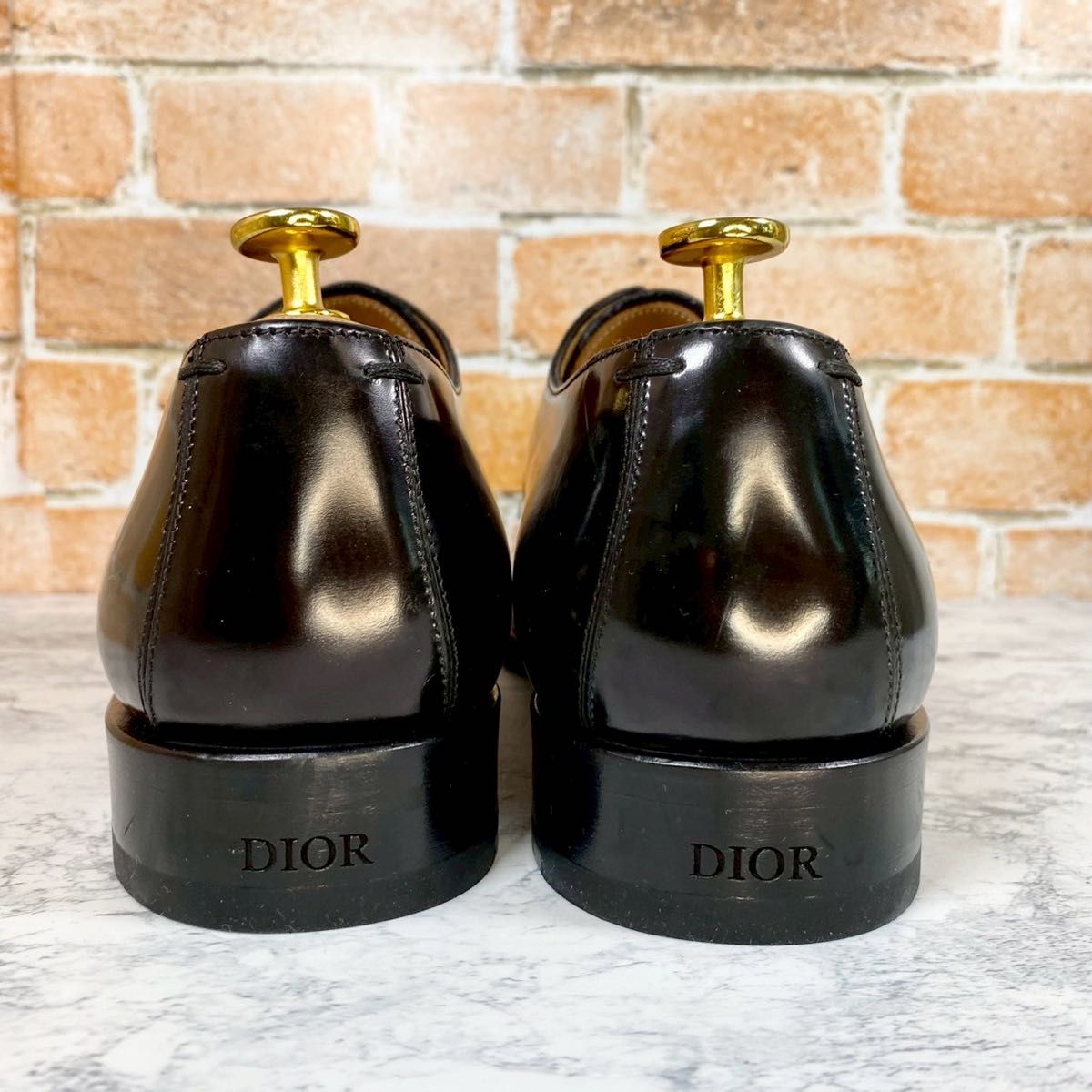 メンズブランド革靴】Dior オブリーク ダービーシューズ 黒 26 メンズブランド革靴】Dior オブリーク ダービーシューズ 黒 26