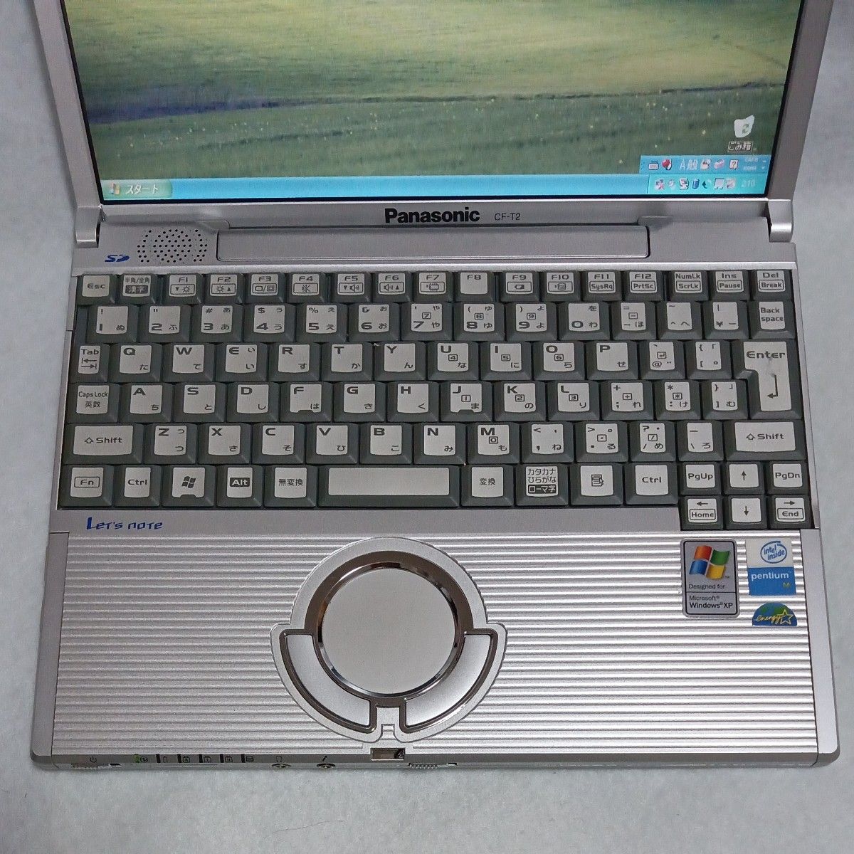 Windows XP SP1 中古ノートパソコン 富士通 FMV-720NU5/B