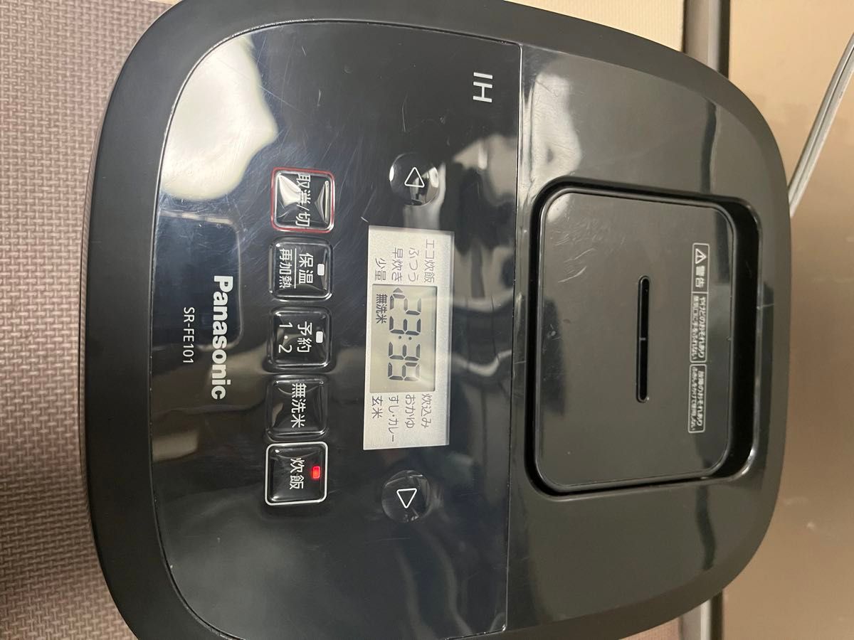 Panasonic SR-FE101 5 5合 IHジャー炊飯器 2023年製|Yahoo Panasonic SR-FE101 5 5合 IHジャー炊飯器 2023年製|Yahoo