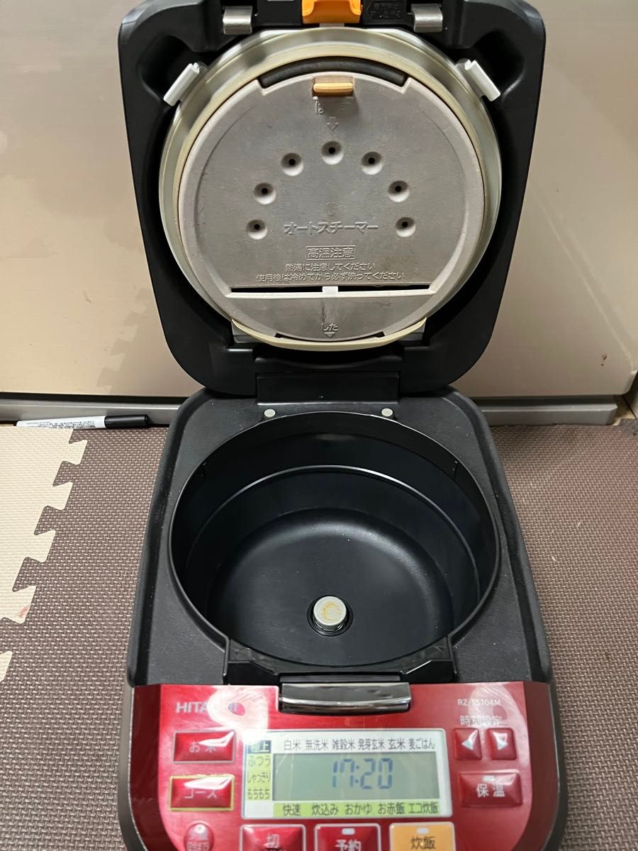 日立 圧力&スチームIHジャー炊飯器 ふっくら御膳 RZ-TS104M-2021 日立 圧力&スチームIHジャー炊飯器 ふっくら御膳 RZ-TS104M-2021