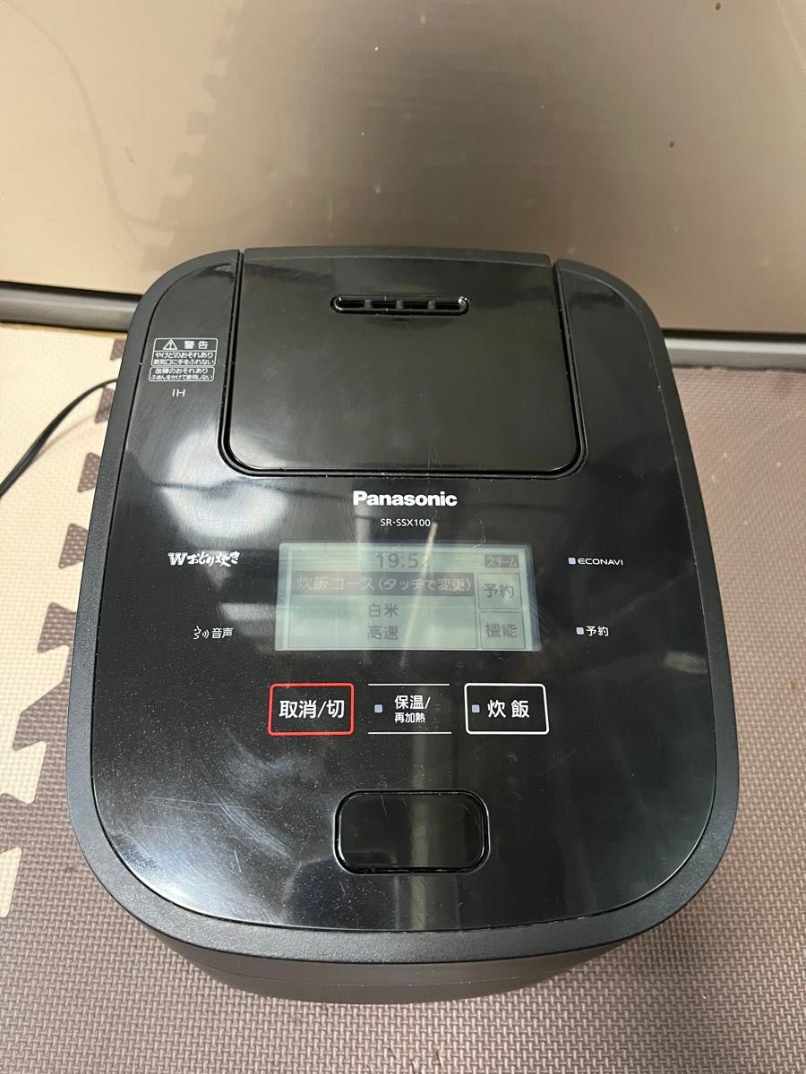 Panasonic Wおどり炊き SR- SSX100 -2021 年製|Yahoo!フリマ Panasonic Wおどり炊き SR- SSX100 -2021 年製|Yahoo!フリマ