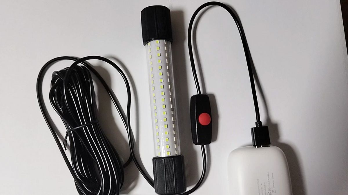 水中 集魚灯 集魚ライト USB アジング タチウオ メバル シーバス エギング イカ