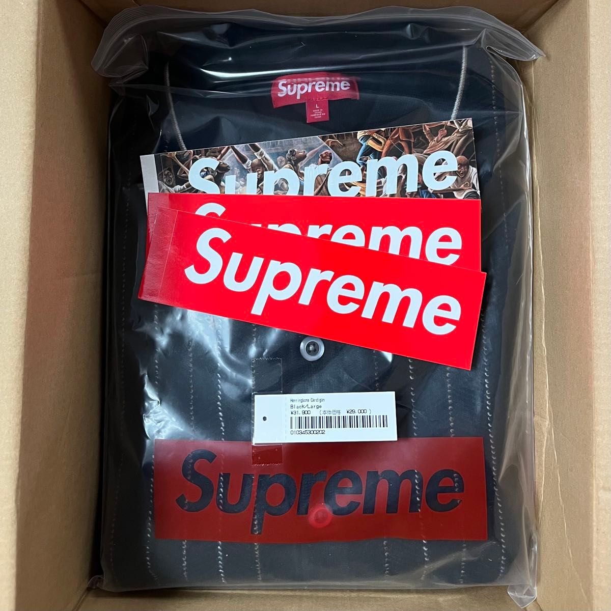 Supreme Herringbone Cardigan Black L|Yahoo!フリマ(旧PayPay Supreme Herringbone Cardigan Black L|Yahoo!フリマ(旧PayPay