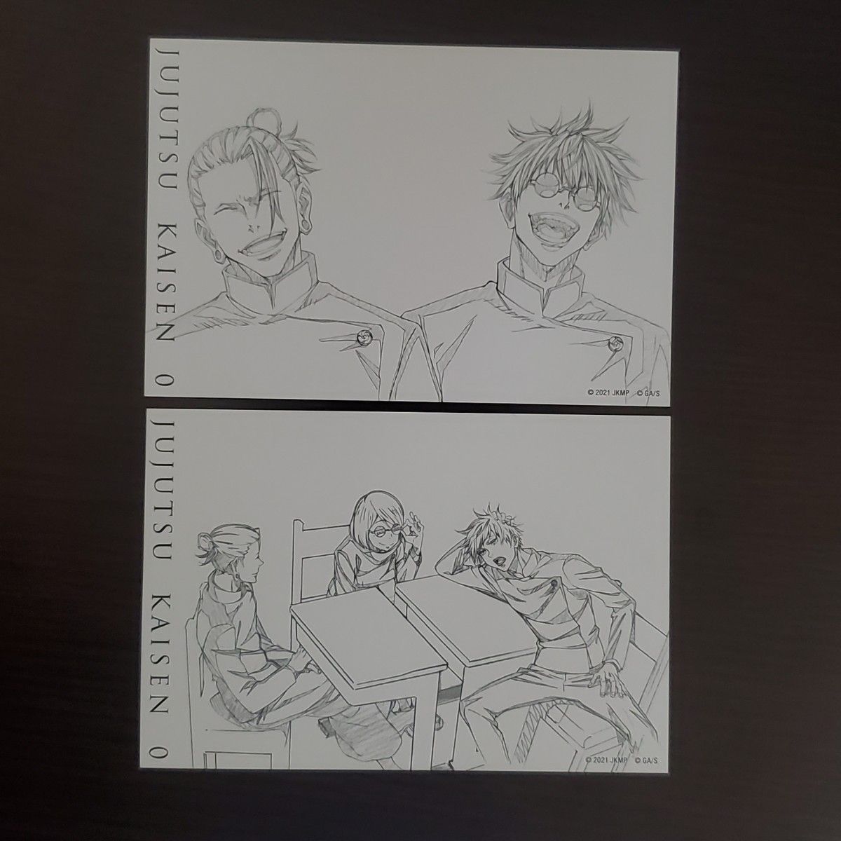 劇場版 呪術廻戦 0 呪術廻戦展 原画 高専時代 五条悟 夏油傑 劇場版 呪術廻戦 0 呪術廻戦展 原画 高専時代 五条悟 夏油傑