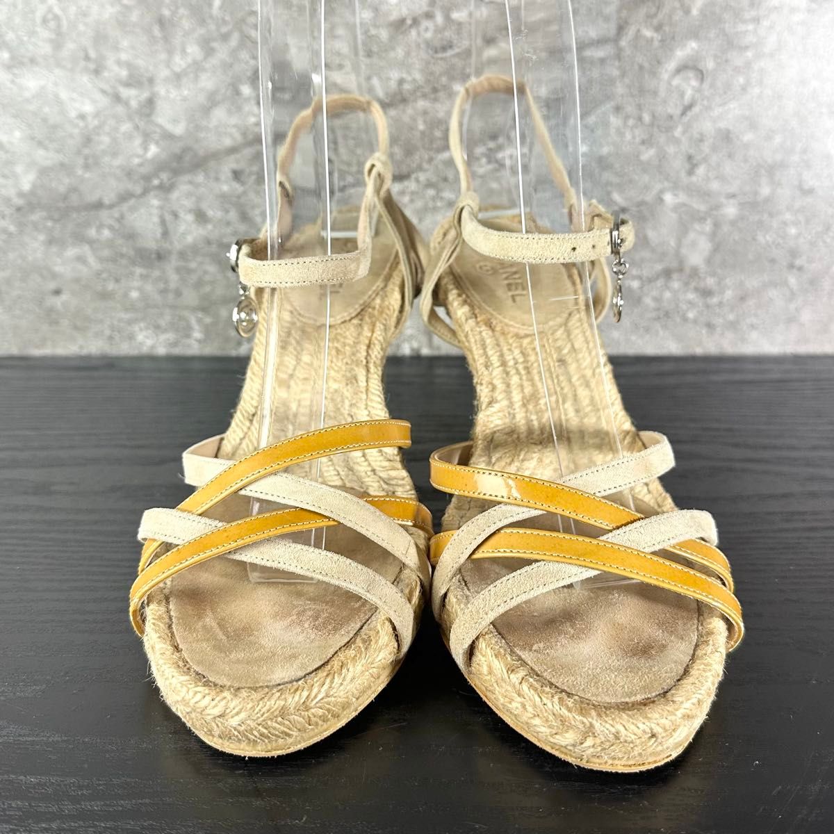 S57 美品 CHANEL シャネル ココチャーム アンクルストラップ S57 美品 CHANEL シャネル ココチャーム アンクルストラップ