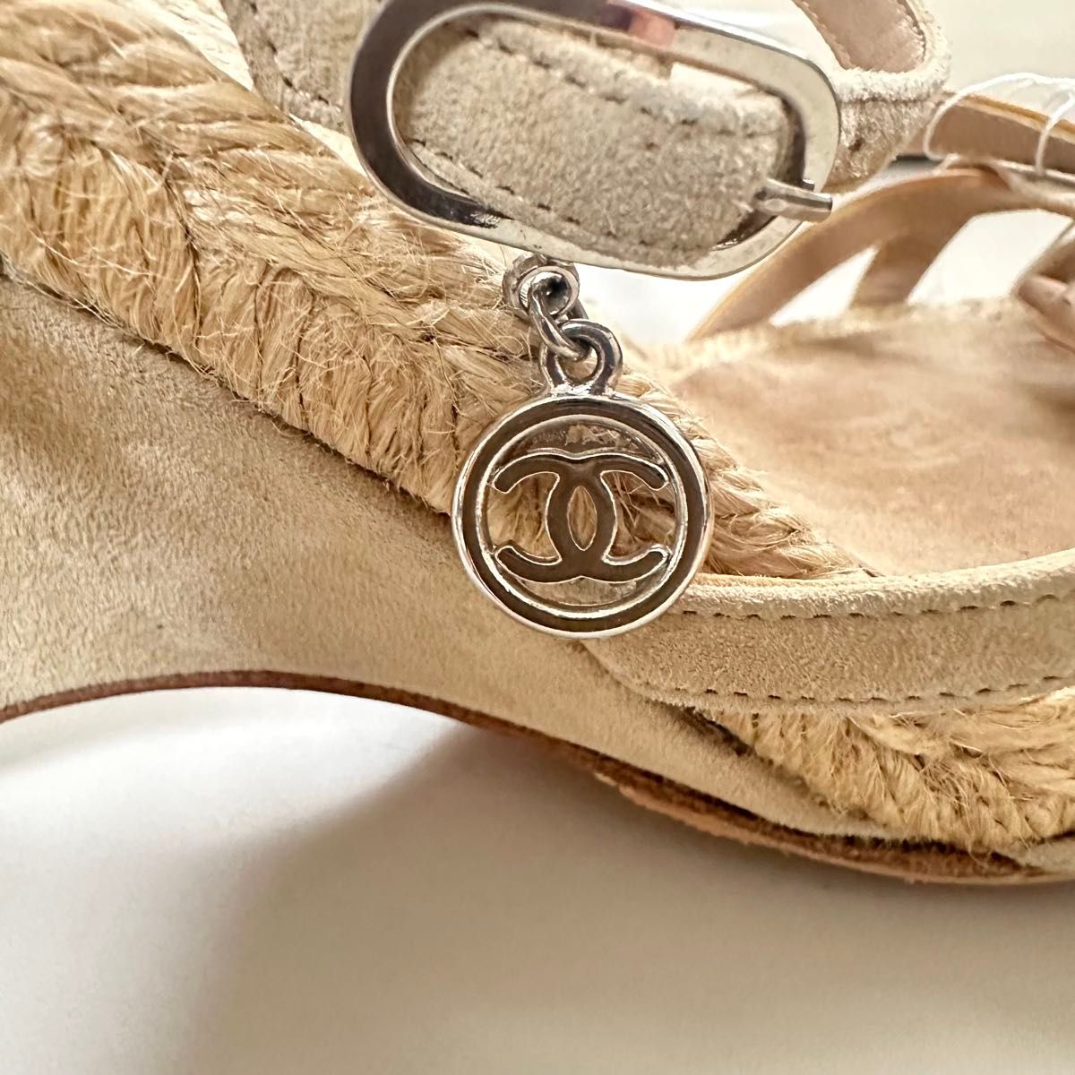 S57 美品 CHANEL シャネル ココチャーム アンクルストラップ S57 美品 CHANEL シャネル ココチャーム アンクルストラップ