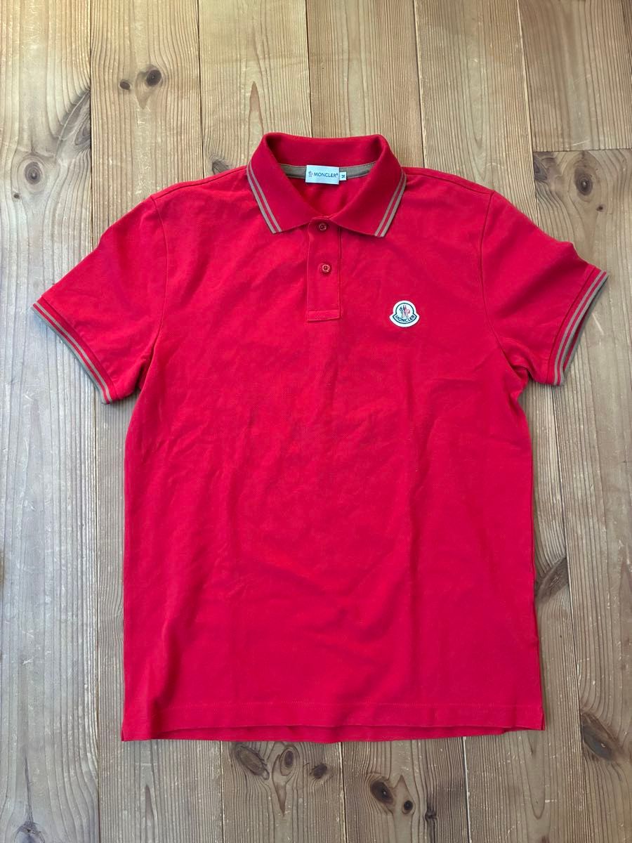 MONCLER(モンクレール) Mサイズ レッド ポロシャツ|Yahoo MONCLER(モンクレール) Mサイズ レッド ポロシャツ|Yahoo