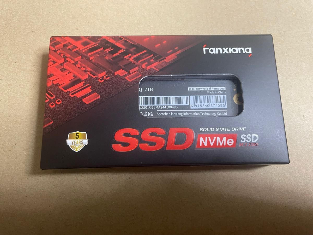 fanxiang SSD 2TB PCIe Gen3 0 ×4 M 2 Type2280 NVMe 新品 未 fanxiang SSD 2TB PCIe Gen3 0 ×4 M 2 Type2280 NVMe 新品 未