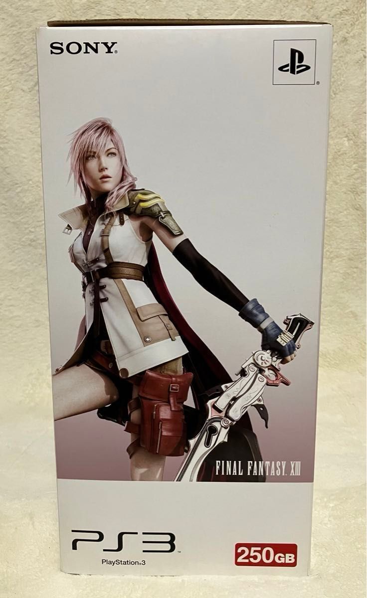 美品】PS3 FINAL FANTASY ⅩⅢ ライトニングエディション 250GB 美品】PS3 FINAL FANTASY ⅩⅢ ライトニングエディション 250GB
