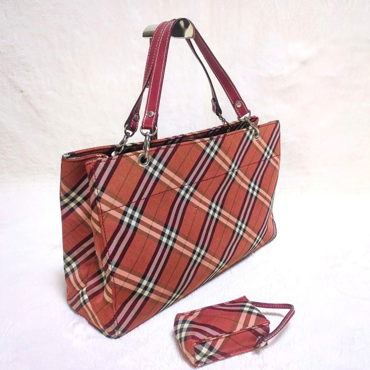 BURBERRY バーバリーブルーレーベル ハンドバッグ ノバチェック BURBERRY バーバリーブルーレーベル ハンドバッグ ノバチェック