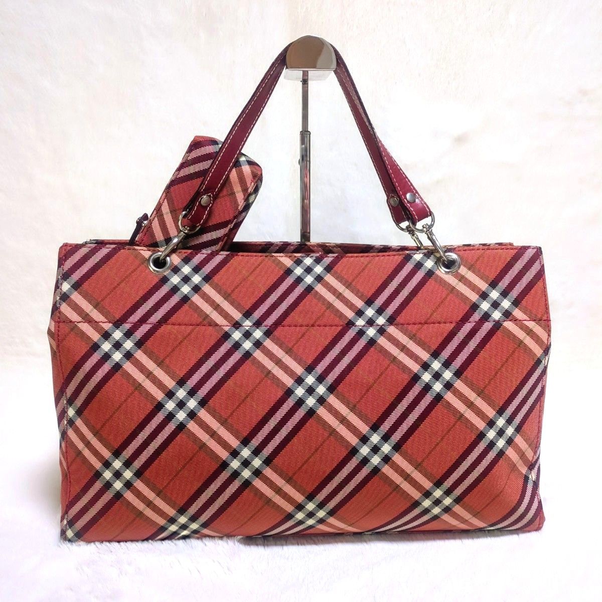 BURBERRY バーバリーブルーレーベル ハンドバッグ ノバチェック BURBERRY バーバリーブルーレーベル ハンドバッグ ノバチェック