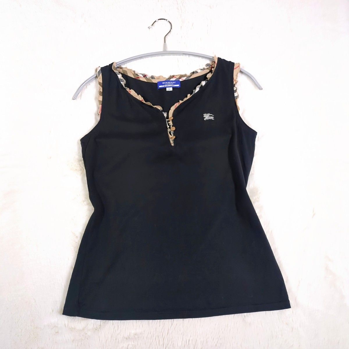 希少 美品 BURBERRY BLUE LABEL BURBERRY ノバチェック フリル 希少 美品 BURBERRY BLUE LABEL BURBERRY ノバチェック フリル