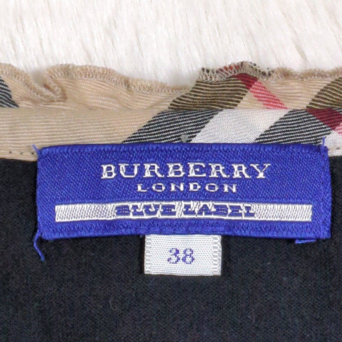 希少 美品 BURBERRY BLUE LABEL BURBERRY ノバチェック フリル 希少 美品 BURBERRY BLUE LABEL BURBERRY ノバチェック フリル