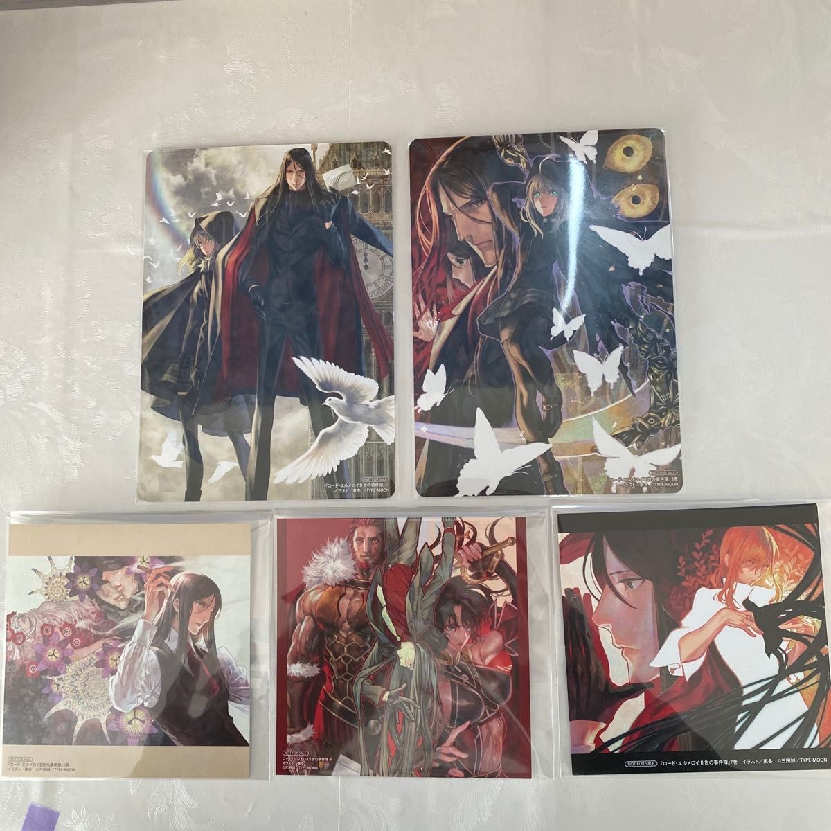 TYPE-MOON fate fgo ロードエルメロイ二世の事件簿 特典 セット TYPE-MOON fate fgo ロードエルメロイ二世の事件簿 特典 非売品