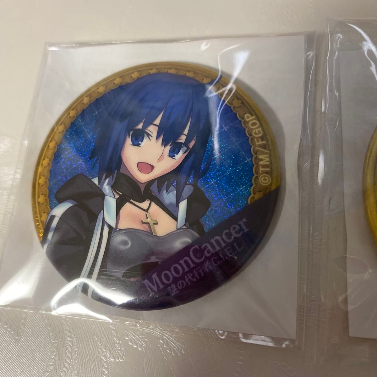 fate FGO ガチャメイト ホログラム 缶バッジ シエル アーキ fate FGO ガチャメイト ホログラム 缶バッジ シエル アーキ