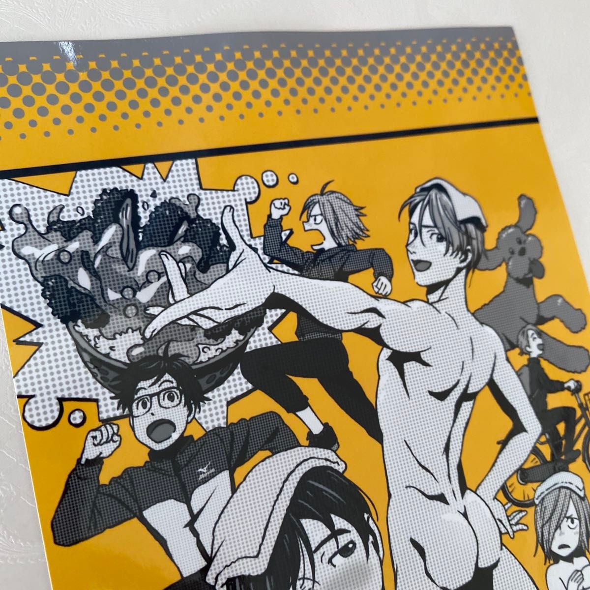 ユーリ on ICE サウンドトラック 特典 ステッカー グッズ ユリオ ユーリ on ICE サウンドトラック 特典 ステッカー グッズ ユリオ