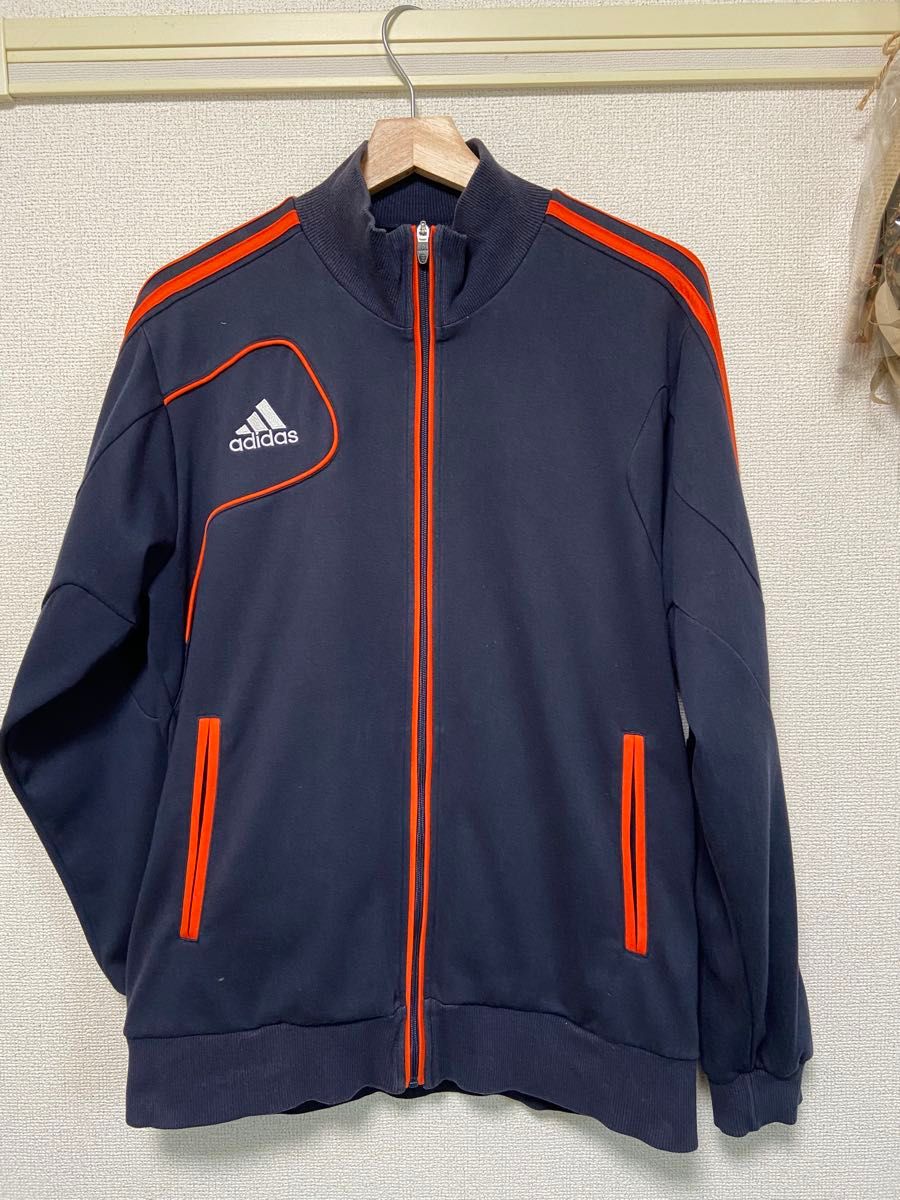 adidas ジャージ ネイビー×オレンジ ライン入り|Yahoo!フリマ adidas ジャージ ネイビー×オレンジ ライン入り|Yahoo!フリマ