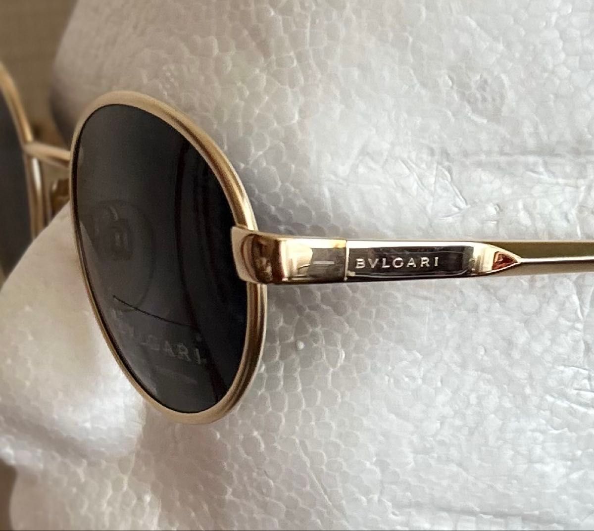 未使用BVLGARI/ブルガリサングラス (ダークブルーxゴールド 未使用BVLGARI/ブルガリサングラス (ダークブルーxゴールド