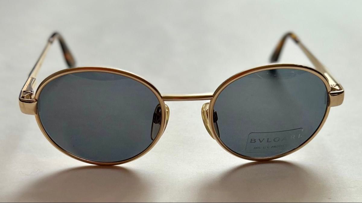 未使用BVLGARI/ブルガリサングラス (ダークブルーxゴールド 未使用BVLGARI/ブルガリサングラス (ダークブルーxゴールド