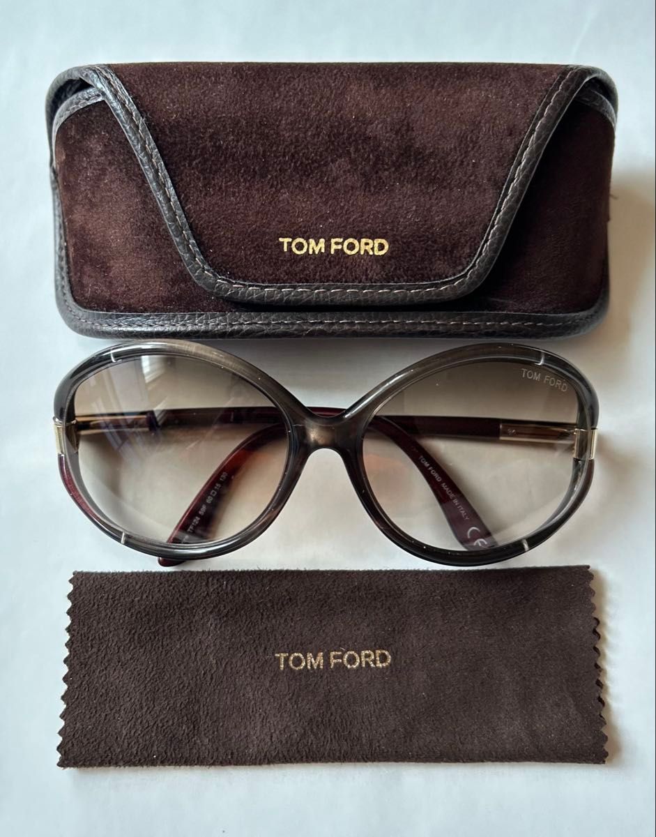 TOMFORDトムフォードSandrineTF124 サングラス(ブラウン系 TOMFORDトムフォードSandrineTF124 サングラス(ブラウン系