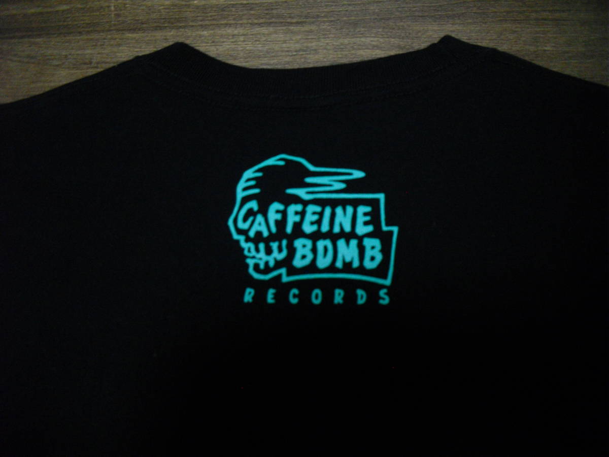 CAFFEINE BOMB RECORDS Tシャツ (Dizzy Sunfist FOR A REASON HEY-SMITH )_画像2