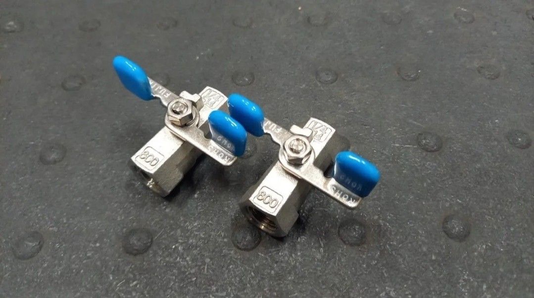 新品 ボールバルブ 1/4B (8A) 蝶ハンドル ステンレス クラス 新品 ボールバルブ 1/4B (8A) 蝶ハンドル ステンレス クラス