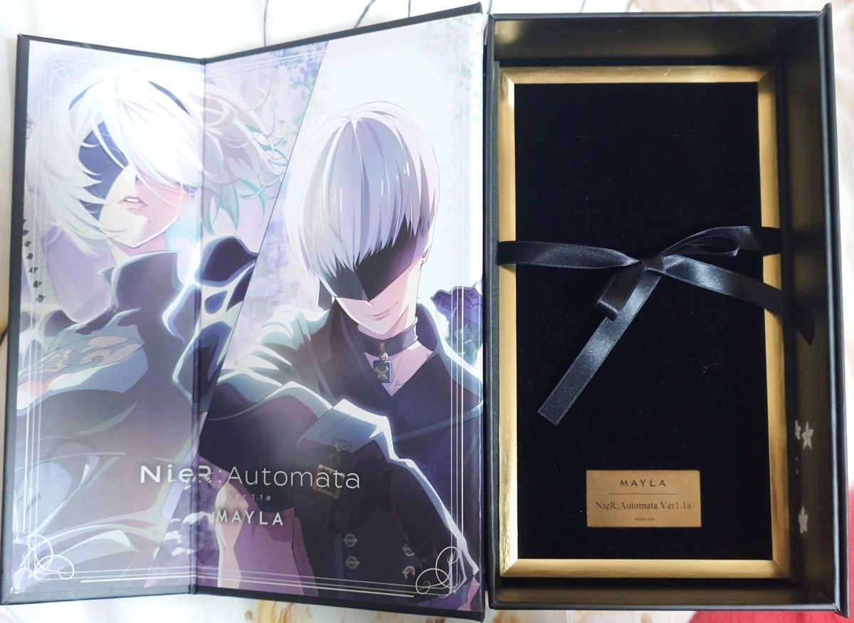 ニーア オートマタ Ver1 1a アイコニック イヤオブジェ 2B 9S ニーア オートマタ Ver1 1a アイコニック イヤオブジェ 2B 9S