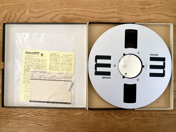 現状品 maxell マクセル 10号 オープンリールテープ6本セット 現状品 maxell マクセル 10号 オープンリールテープ6本セット