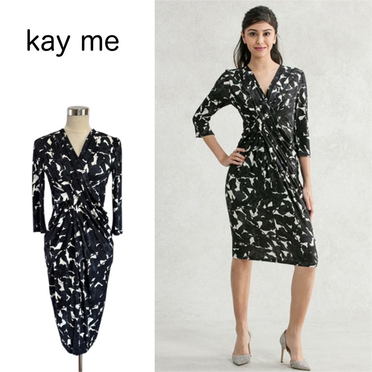 ケイミー kayme ムーンフラワー ヴィーナスワンピース 9号 ロゴ ケイミー kayme ムーンフラワー ヴィーナスワンピース 9号 ロゴ