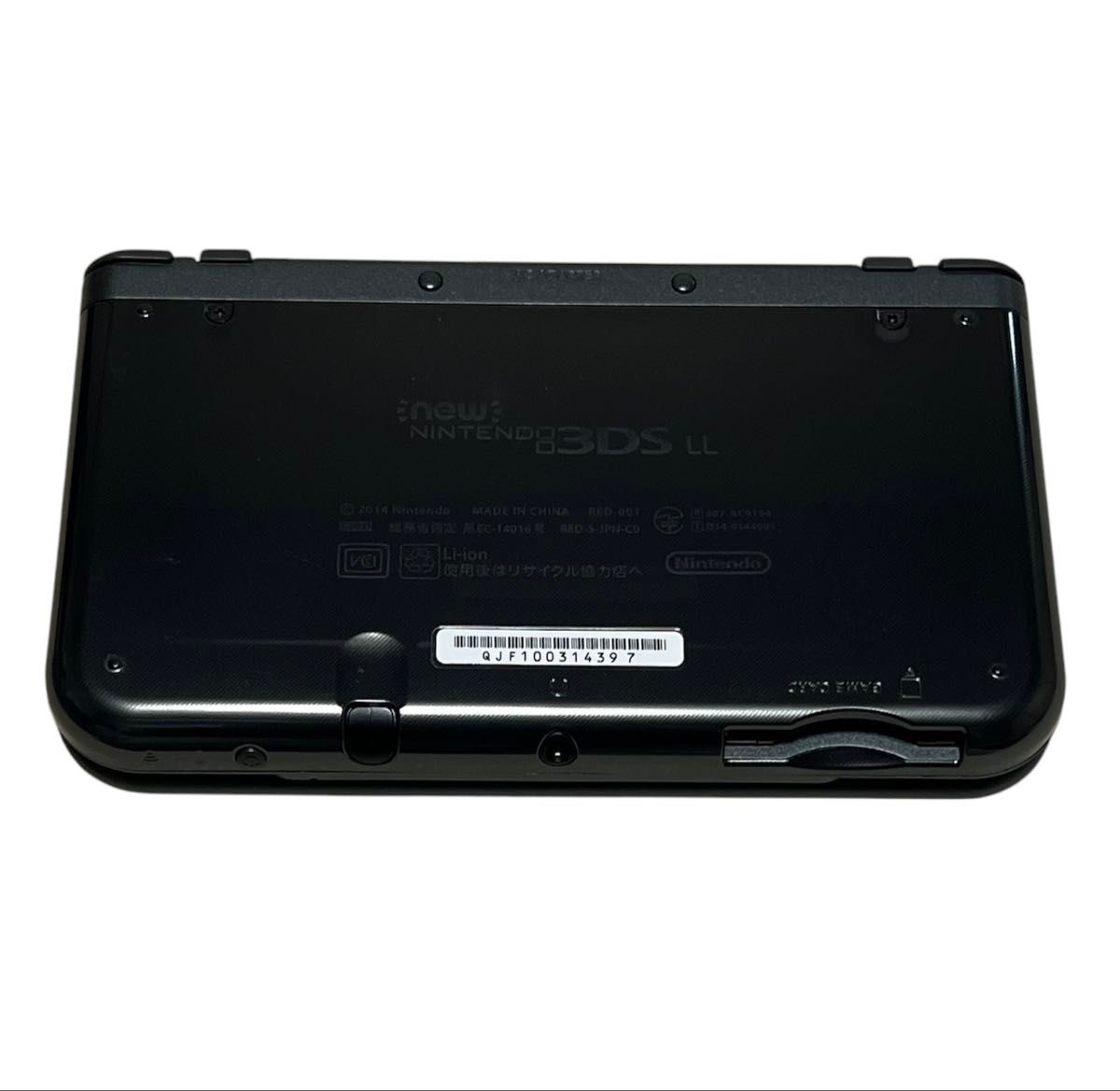 New ニンテンドー3DS LL メタリックブラック 動作確認/初期化 New ニンテンドー3DS LL メタリックブラック 動作確認/初期化