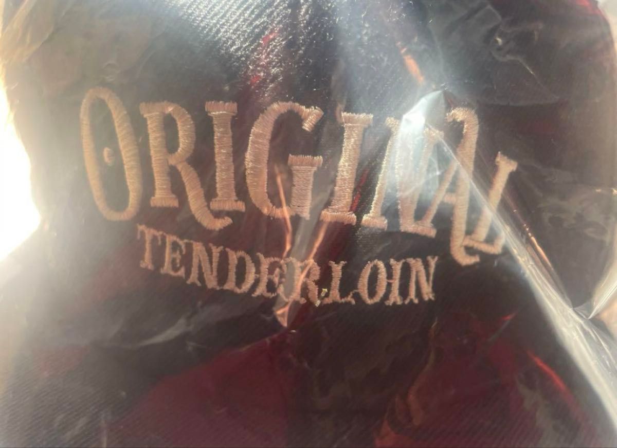 TENDERLOIN テンダーロイン ブラック キャップ 新品未使用 TENDERLOIN テンダーロイン ブラック キャップ 新品未使用