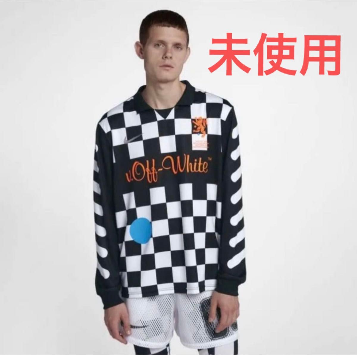 未使用 Nike Off White Football Jersey ナイキ オフホワイト 未使用 Nike Off White Football Jersey ナイキ オフホワイト