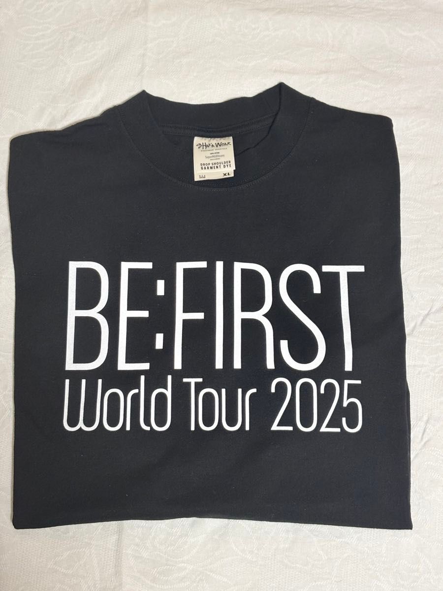 新品未着用 BE FIRST WORLD TOUR 2025 Tシャツ XL 黒 ブラック 新品未着用 BE FIRST WORLD TOUR 2025 Tシャツ XL 黒 ブラック