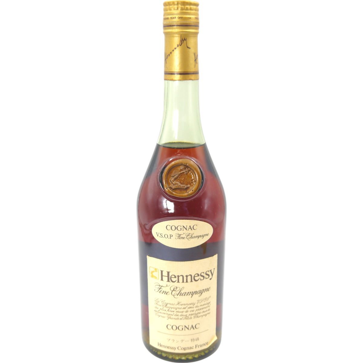 ☆未開栓 ヘネシー Hennessy VSOP スリム クリアボトル 金 ☆未開栓 ヘネシー Hennessy VSOP スリム クリアボトル 金