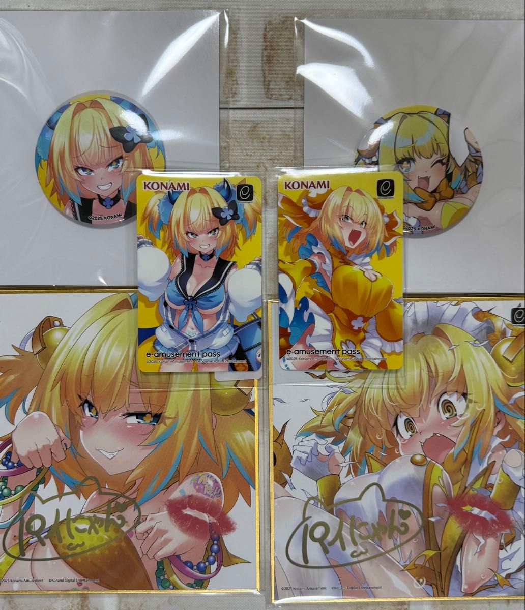 パインがいっぱいくじ e-amusement パス2種 他 缶バッジ2種 ミニ パインがいっぱいくじ e-amusement パス2種 他 缶バッジ2種 ミニ
