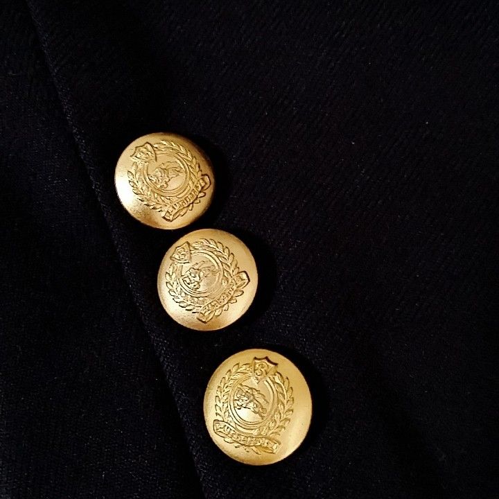 希少美品 Burberrys バーバリーズ ダブルジャケット 紺ブレザー 希少美品 Burberrys バーバリーズ ダブルジャケット 紺ブレザー