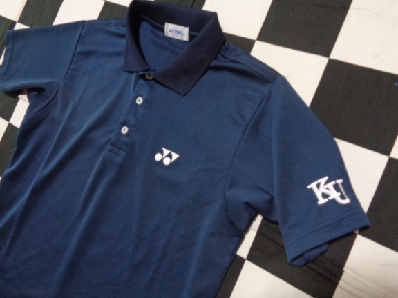 [ Kanagawa university ] badminton? uniform high school middle . woman bare- tennis? ping-pong? navy free shipping anonymity delivery 