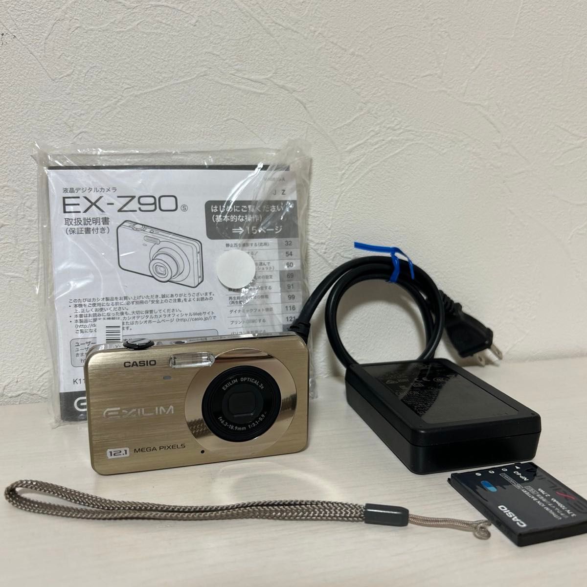 CASIO EXILIM EX-Z90GD ゴールド コンパクトデジタルカメラ CASIO EXILIM EX-Z90GD ゴールド コンパクトデジタルカメラ