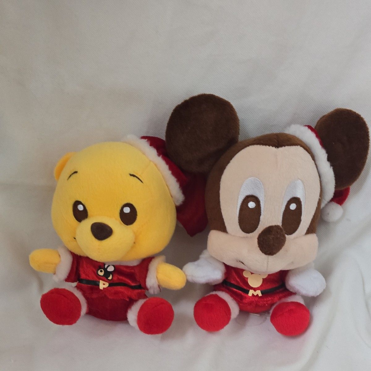 1600円にしました ⑫ミッキーとプーさんのサンタ服を着た 1600円にしました ⑫ミッキーとプーさんのサンタ服を着た
