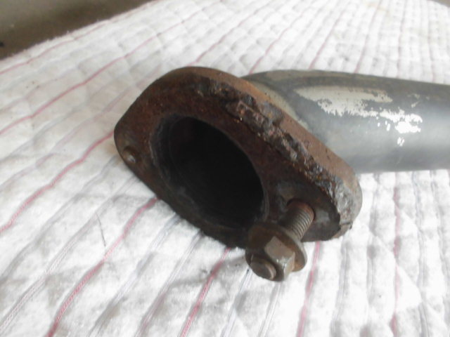  after market rear muffler muffler end processing to oval part removing Fuga ..0204