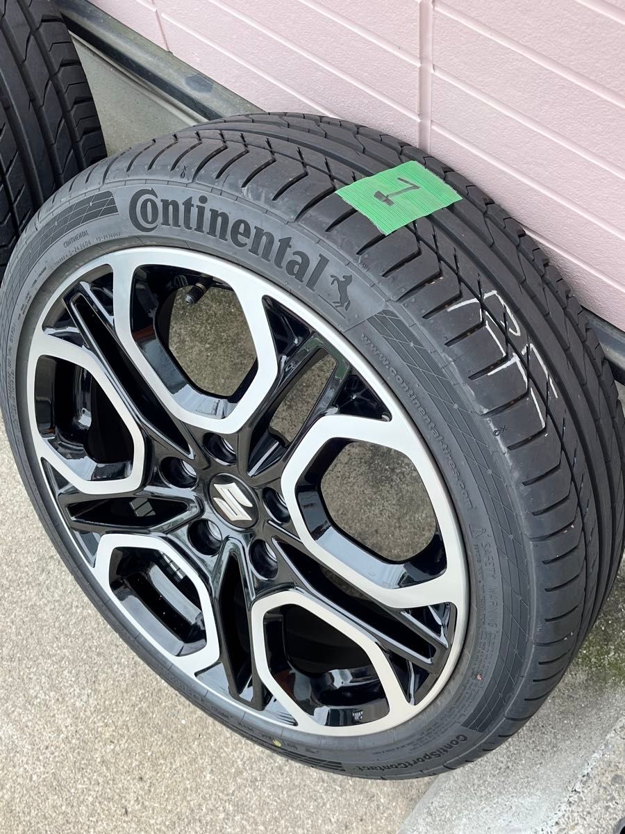 1 スズキ スイフトスポーツ ZC33Sの純正タイヤ&ホイール1本のみ 1 スズキ スイフトスポーツ ZC33Sの純正タイヤ&ホイール1本のみ
