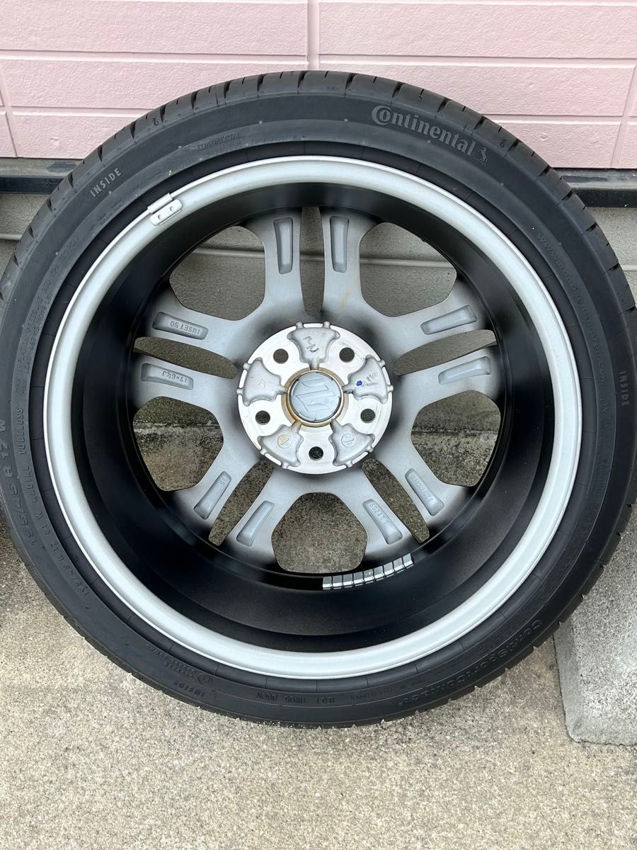 1 スズキ スイフトスポーツ ZC33Sの純正タイヤ&ホイール1本のみ 1 スズキ スイフトスポーツ ZC33Sの純正タイヤ&ホイール1本のみ