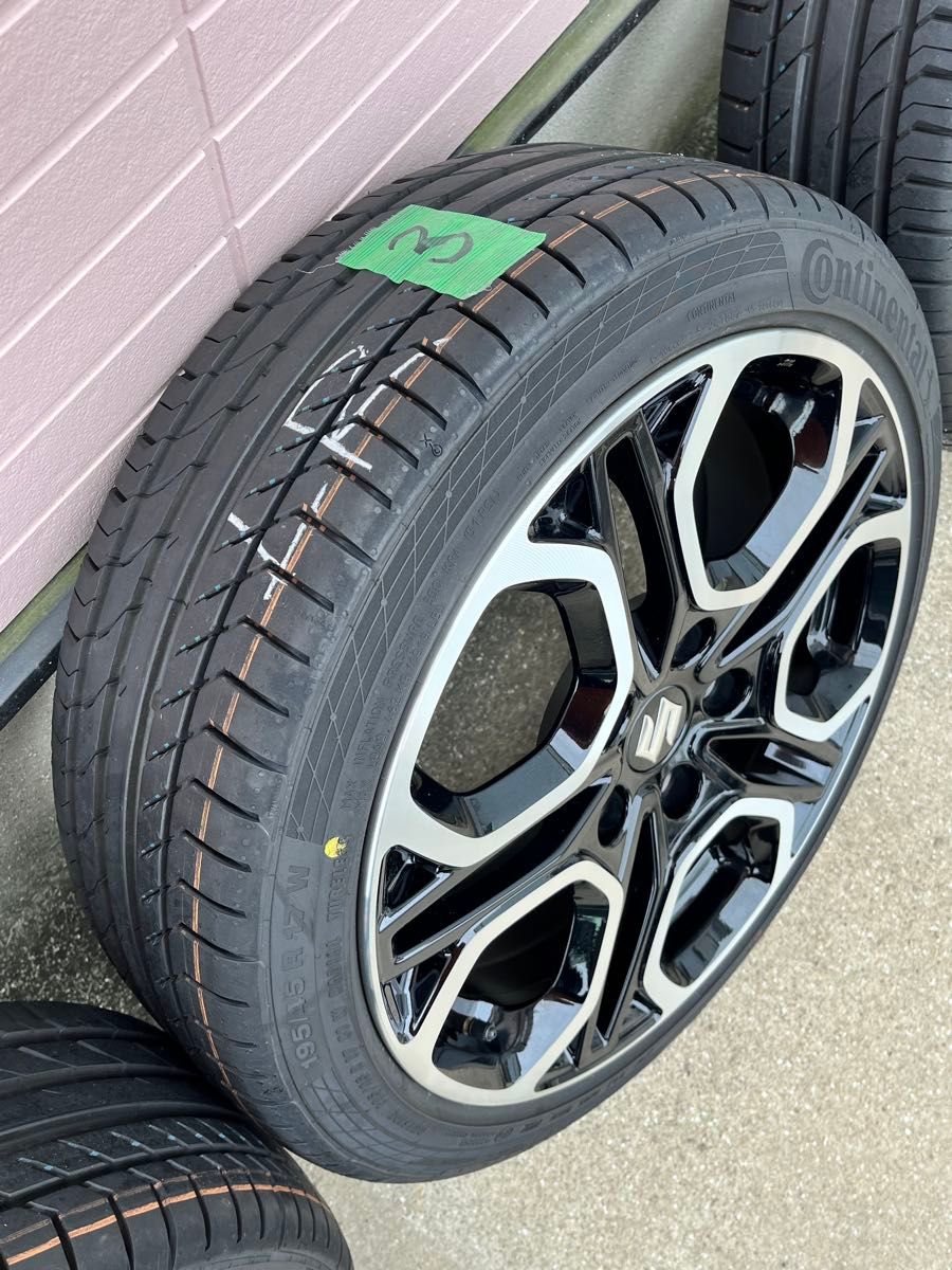 3 スズキ スイフトスポーツ ZC33Sの純正タイヤ&ホイール1本のみ 3 スズキ スイフトスポーツ ZC33Sの純正タイヤ&ホイール1本のみ