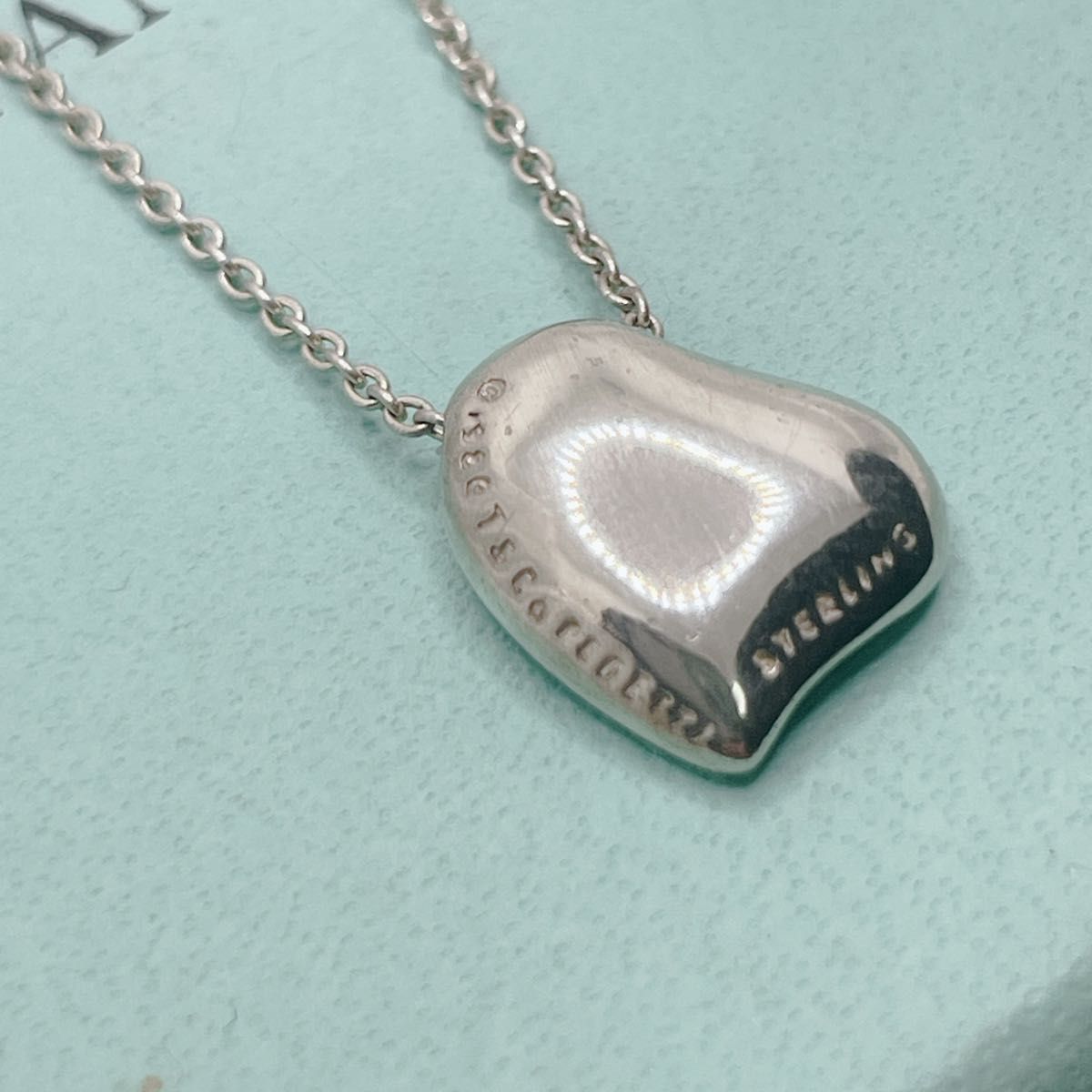 美品】 ティファニー フルハート ネックレス TIFFANY&Co 美品】 ティファニー フルハート ネックレス TIFFANY&Co