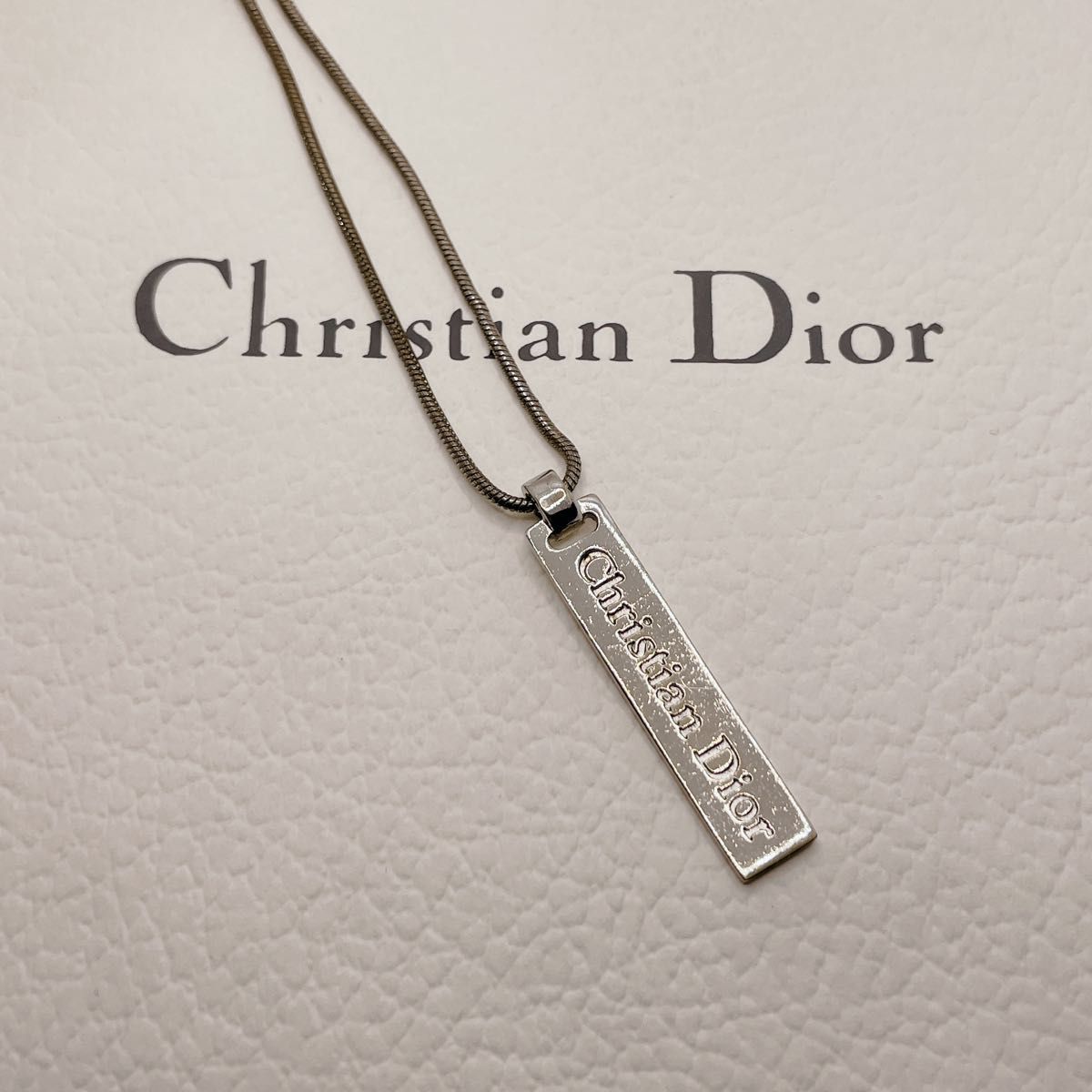 クリスチャンディオール Dior ヴィンテージ プレートシルバー クリスチャンディオール Dior ヴィンテージ プレートシルバー