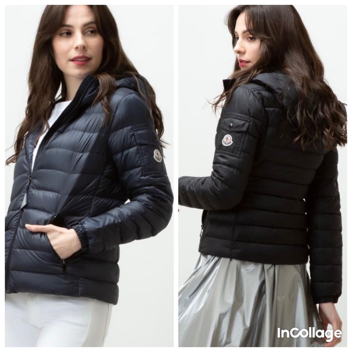 美品】MONCLER モンクレール レディース BLES ライトダウン 美品】MONCLER モンクレール レディース BLES ライトダウン