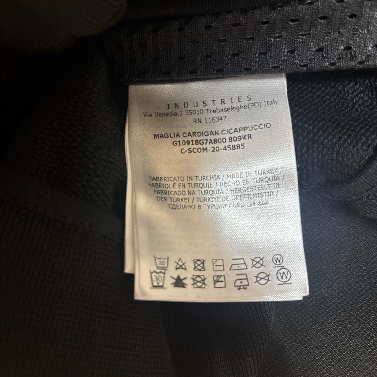 モンクレール MONCLER メンズ パーカー シリコンロゴ フーディ L モンクレール MONCLER メンズ パーカー シリコンロゴ フーディ L