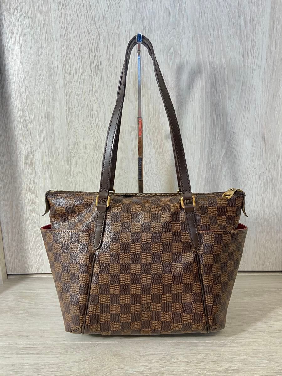 ルイヴィトン トートバッグ ダミエ トータリー PM エベヌ N41282 ルイヴィトン トートバッグ ダミエ トータリー PM エベヌ N41282