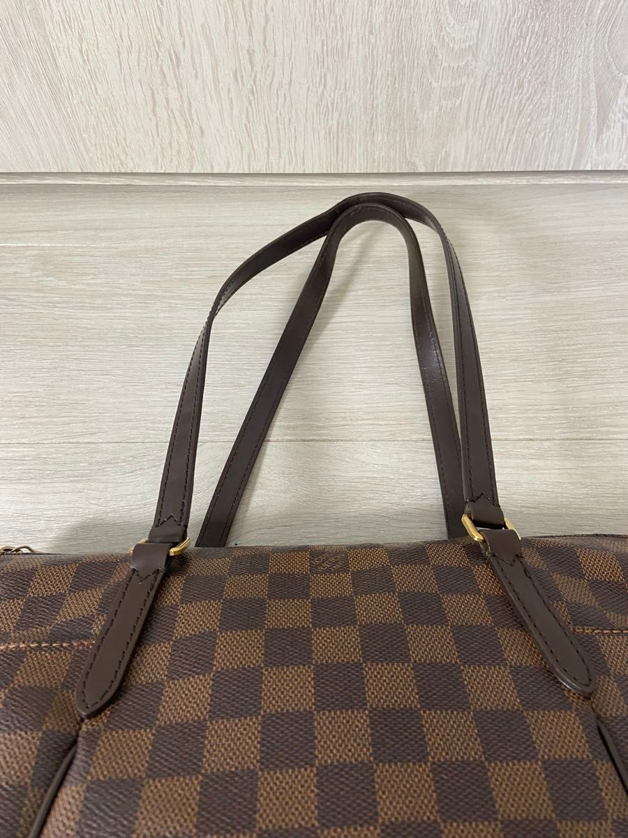 ルイヴィトン トートバッグ ダミエ トータリー PM エベヌ N41282 ルイヴィトン トートバッグ ダミエ トータリー PM エベヌ N41282