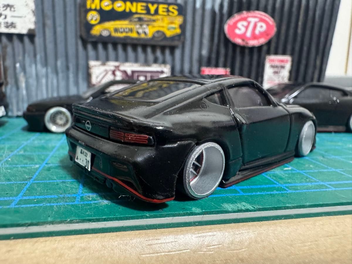 日産 フェアレディZ カスタム 深リム ミニカー ローダウン 日産 フェアレディZ カスタム 深リム ミニカー ローダウン